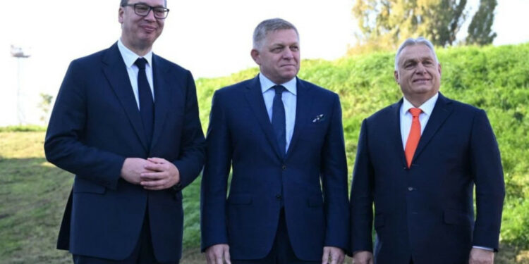 Vučić in Slovakia with Fico and Orbán: Important topics on the security of Europe and our region PHOTO/VIDEO
