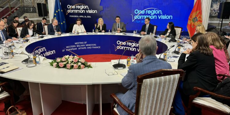 Western Balkan ministers meet in Montenegro, discuss EU Growth Plan initatives