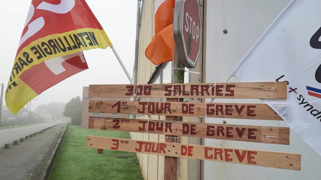 'What are we going to do': French car parts workers on strike demand an EU future for their trade