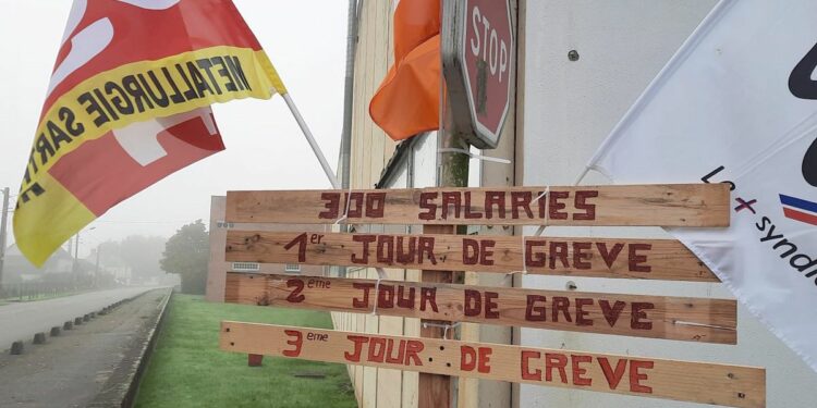 'What are we going to do': French car parts workers on strike demand an EU future for their trade