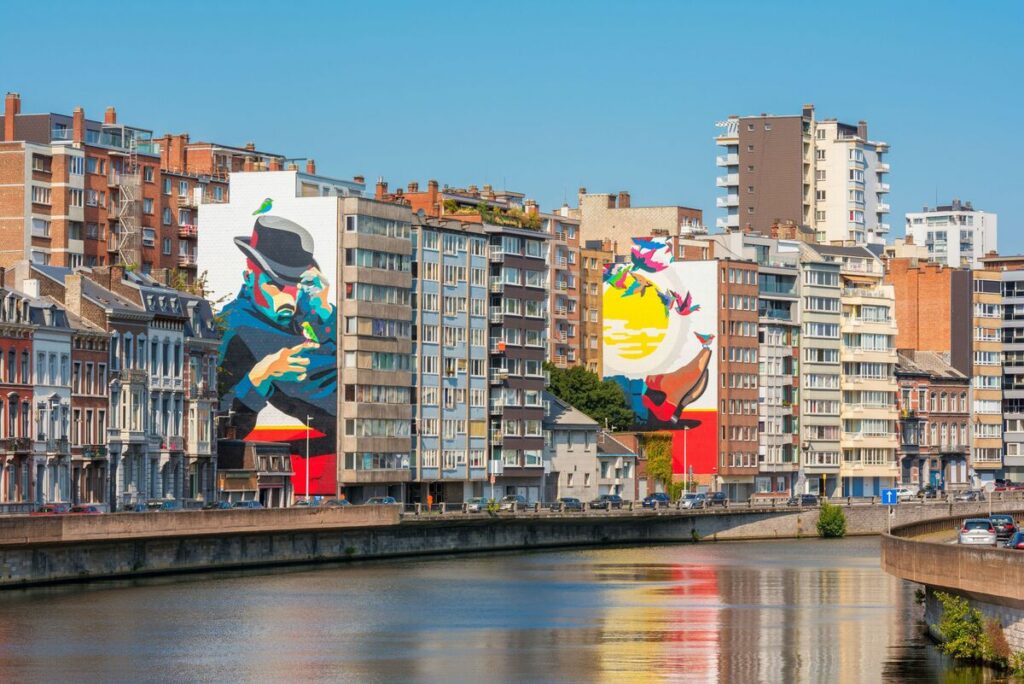 Where to See Best Street Art in Europe: Liege Belgium Has Stunning Collection