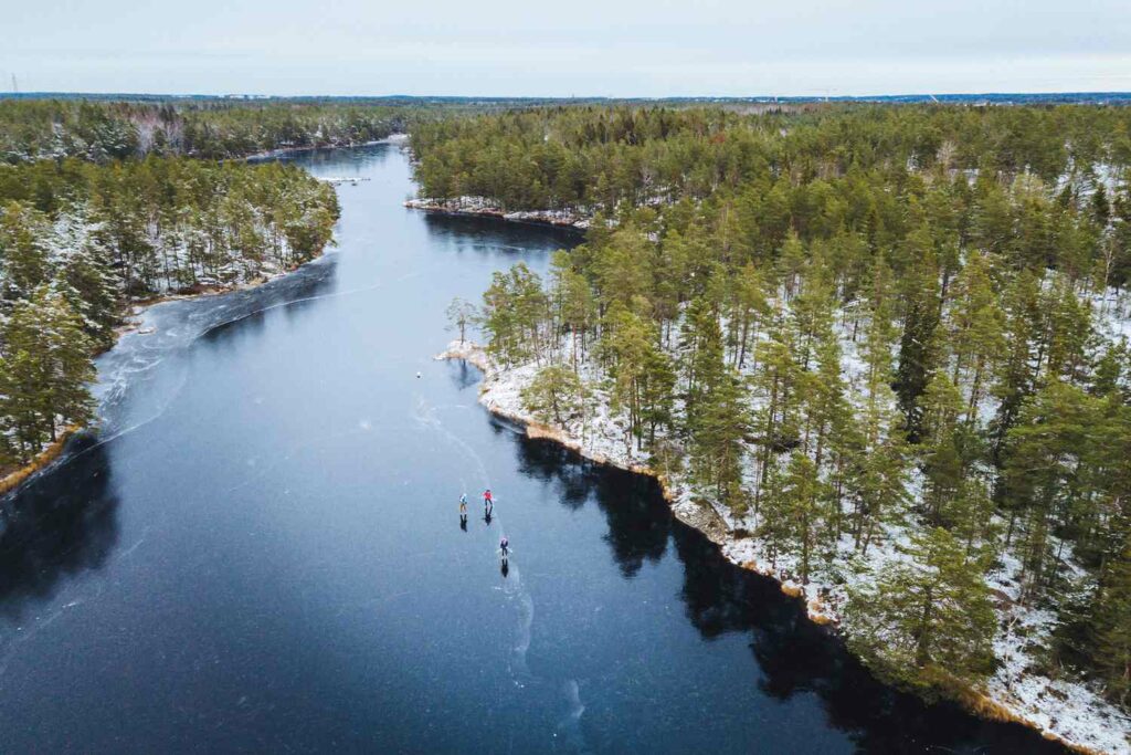 Wild Ice Skating Is the Best Way to Experience Sweden in Winter — Here's How to Plan a Trip