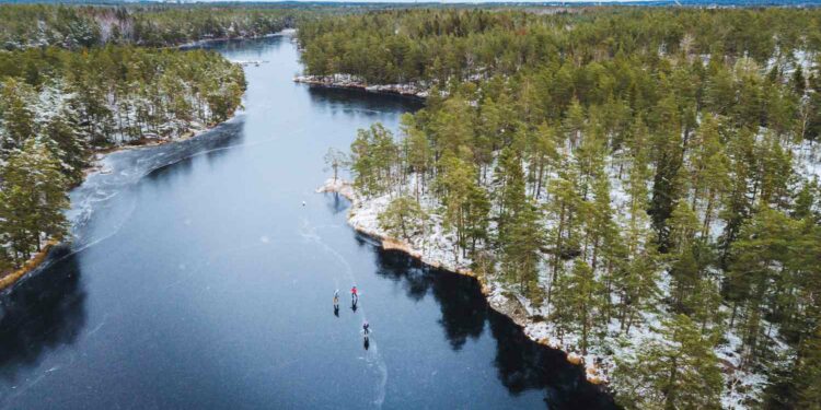 Wild Ice Skating Is the Best Way to Experience Sweden in Winter — Here's How to Plan a Trip