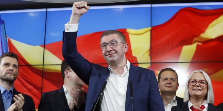 Winner of North Macedonia's parliamentary election to seek governing coalition partner