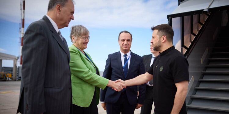 Zelenskyy arrives in Croatia | Ukrainska Pravda