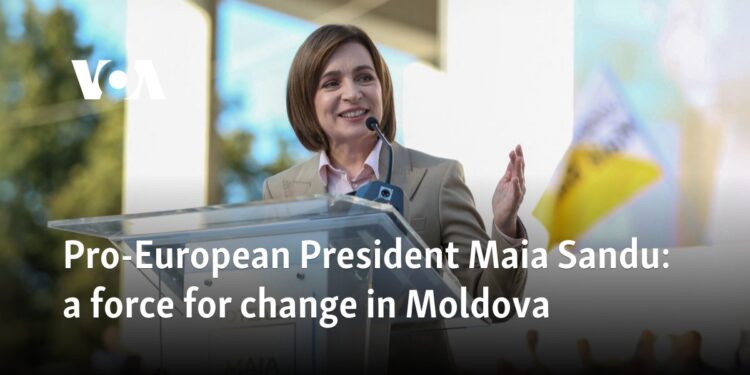 a force for change in Moldova 