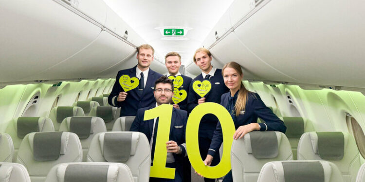 airBaltic Expands European Connectivity as Tallinn-Paris Route Celebrates 10 Years