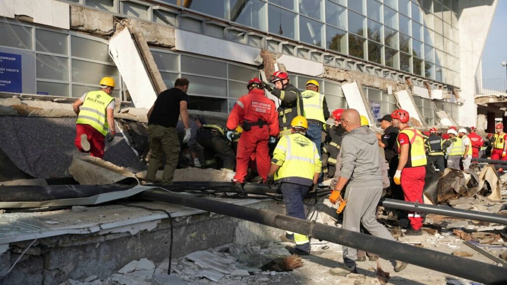 14 killed after train station roof collapses in Serbia, president vows to punish those responsible – Firstpost