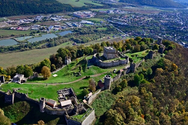 Šariš Castle, Prešov district, eastern Slovakia.