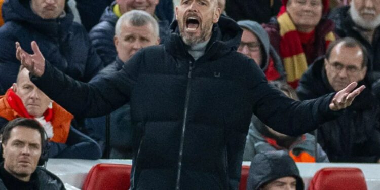 Man Utd flops 'congratulated and high-fived each other' after losing crunch European clash leaving Ten Hag staff shocked