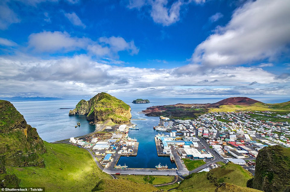 5. VESTMANNAEYJAR, ICELAND: Vestmannaeyjar, an archipelago with a population of just 4,000, is ‘probably Iceland’s best kept secret’, says Time Out, which adds: ‘Here you can jump on a speed boat through the island’s caves (and see the famous Elephant Rock up close), rent a mountain bike to explore its volcanoes and learn about the Eldfell eruption at the Eldheimar museum. And it's got some of the best food in the country’