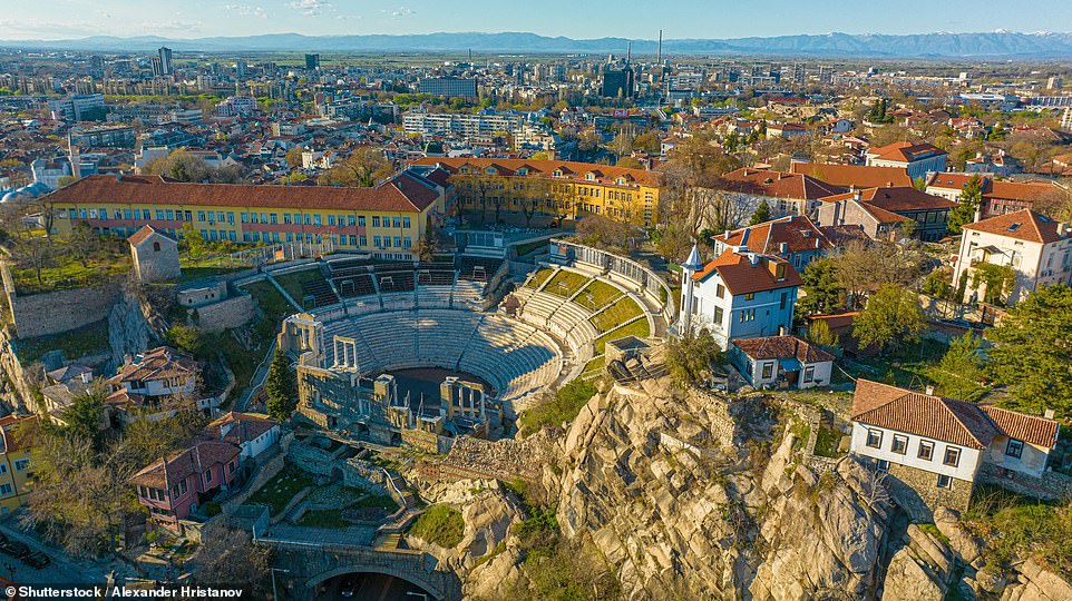 6. PLOVDIV, BULGARIA: This city has a 'remarkable' range of historical attractions and curiosities and 'an impossibly gorgeous warren of cobblestone streets'