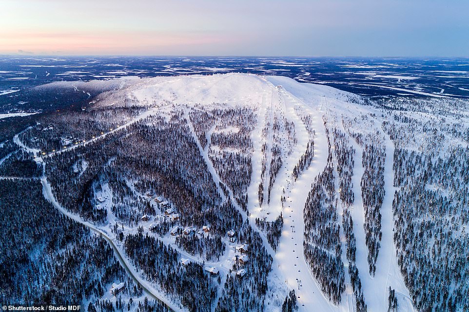 7. LEVI, FINNISH LAPLAND: 'For the purest snow and the freshest air in the inhabited parts of the world – as measured by its local meteorological lab – you’ve got to go to Levi,' says Time Out, which points out that it's 'presided over by Finland's most popular ski slopes'