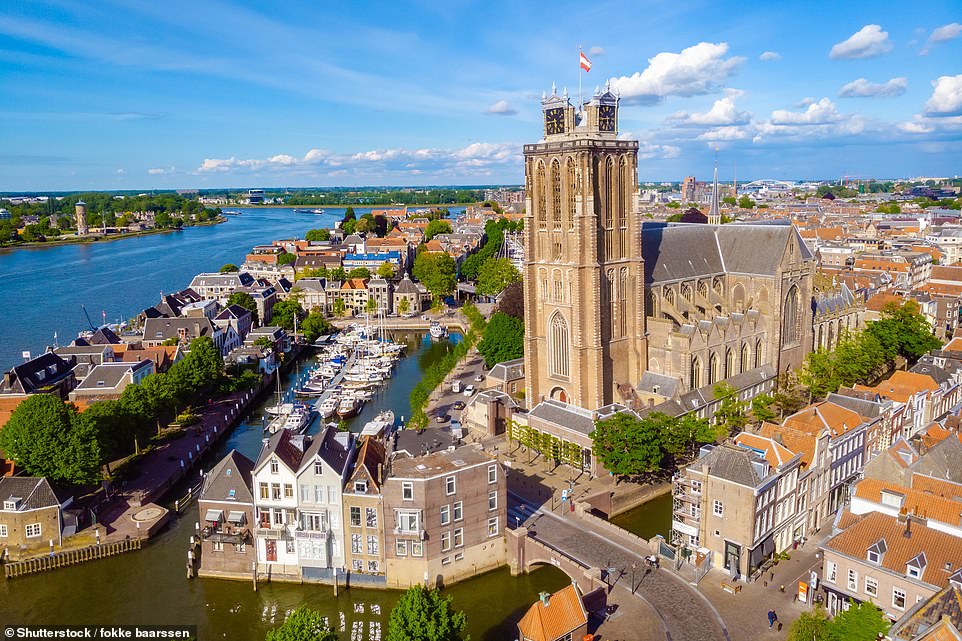 17. DORDRECHT, NETHERLANDS: With its 'chocolate-box pretty' medieval harbour and indie shops and restaurants, Dordrecht is 'the perfect spot for a bite-size Dutch city break'