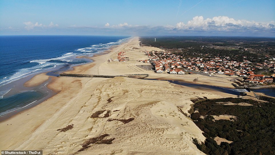 18. LANDES, FRANCE: Tucked between Bordeaux to the north and the Basque Country to the south, Les Landes has swathes of maritime pines, 100km (62 miles) of Atlantic coastline and 300km (186 miles) of cycle paths, notes Time Out