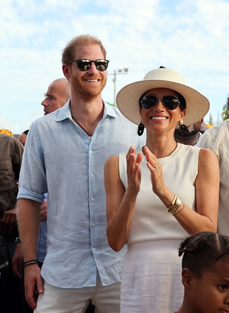 According to a former palace staffer, the couple’s rumored move to Europe shows that they’re “edging their way back in the direction of the UK.” Archewell Foundation via Getty Images