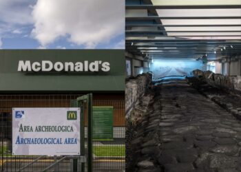 At this McDonald’s in Italy, your Big Mac comes with a side of ancient ruins At this McDonald’s in Italy, your Big Mac comes with a side of ancient ruins
