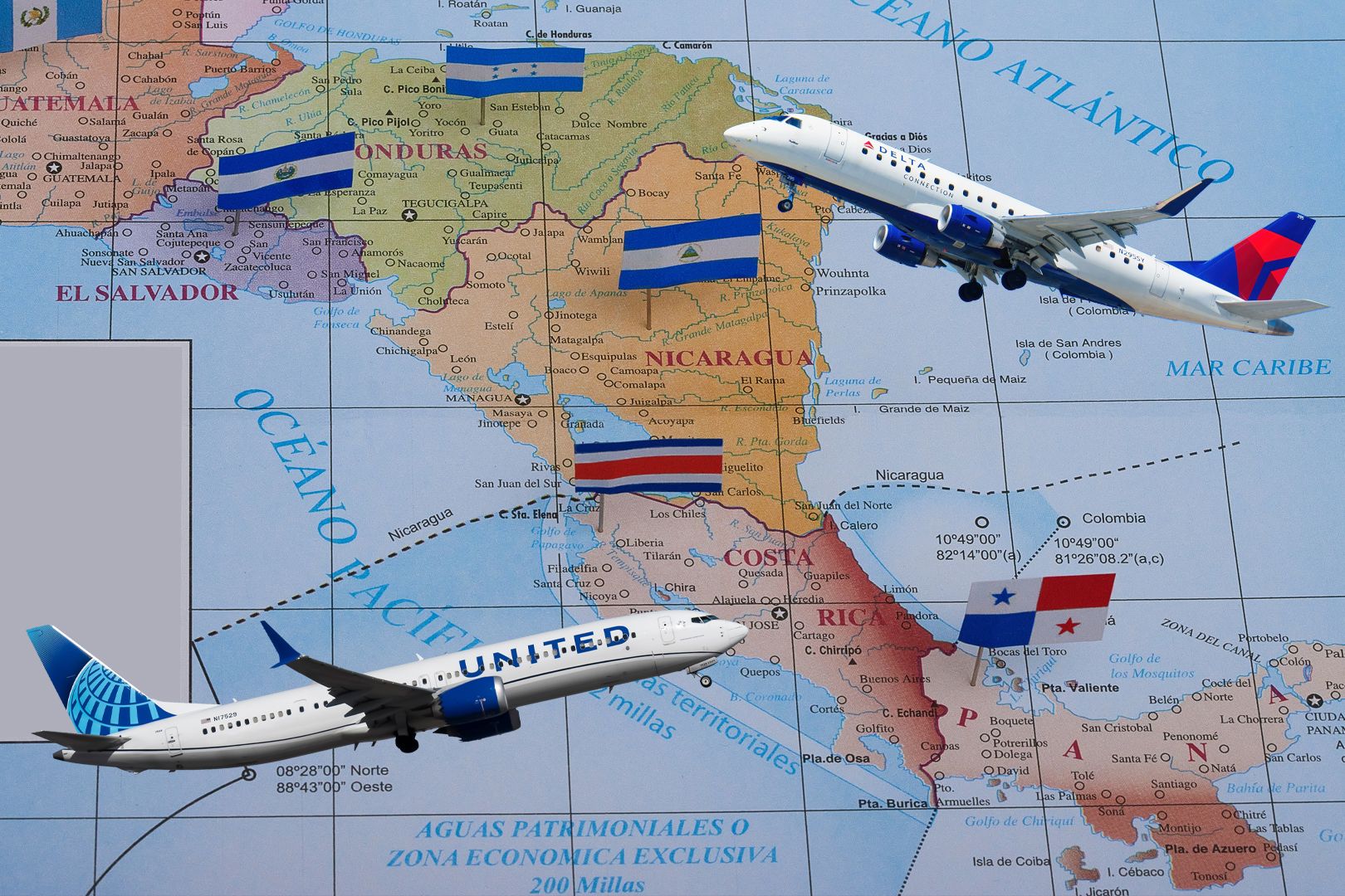 How Has The Flight Offering Between The US & Central America Changed In Recent Years 3x2