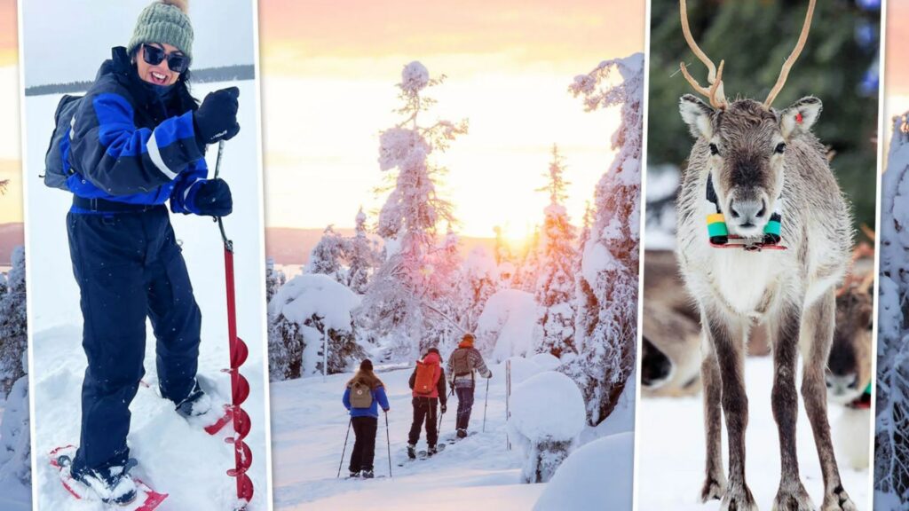 I visited the European winter wonderland with reindeer racing and 200 days of snow