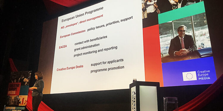 At Ji.hlava, Vladimíra Chytilová surveys the funding opportunities for documentary filmmakers applying for Creative Europe grants