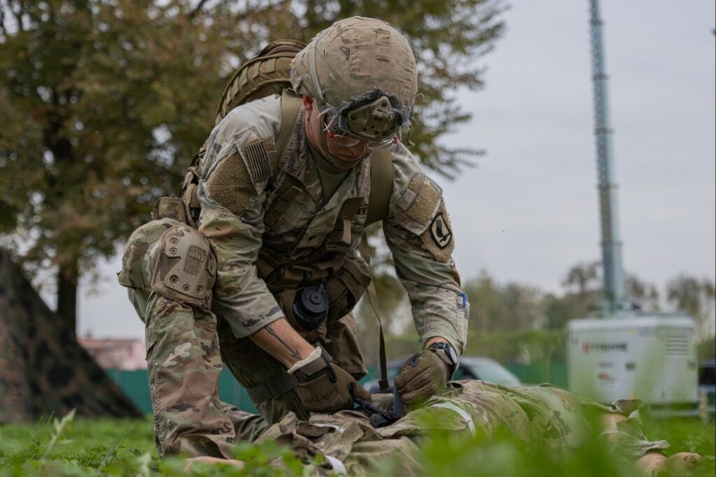 US, partner Soldiers train for Expert Field Medical Badge in Italy | Article