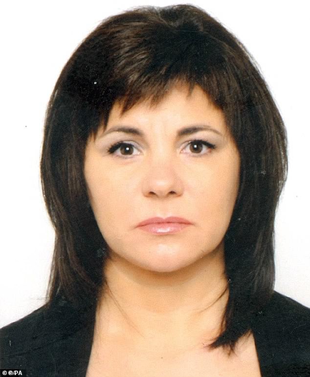 Jokubauskas murdered his partner Ramute Butkien (pictured) before dismembering her torso and stuffing her inside a suitcase