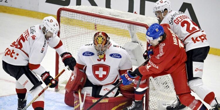 The Swiss have no chance against the Czech Republic