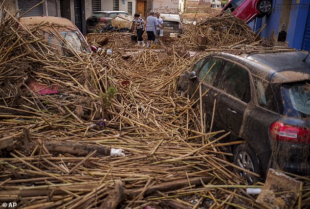 The storm and flooding has left carnage in its wake, with a huge clean-up operation now underway