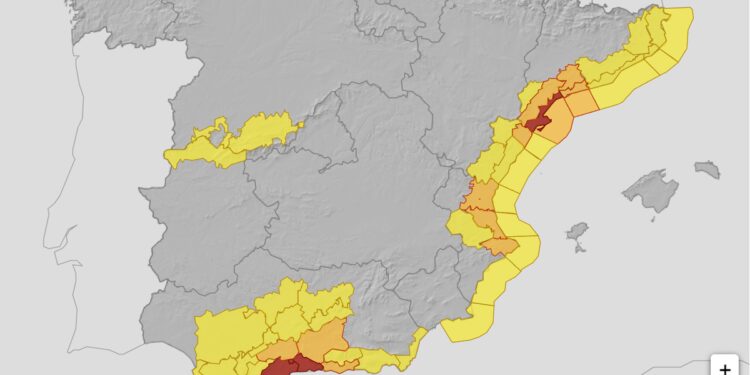 Where and when storms are expected as Spain braces for more floods