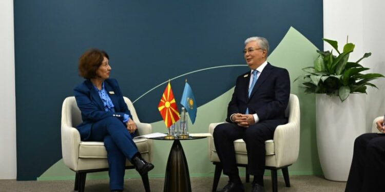 Tokayev met with the President of the Republic of North Macedonia: 13 November 2024, 18:09