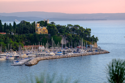 Italy, Friuli-Venezia Giulia, Trieste, Miramare Castle