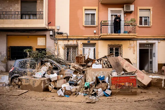 Flash floods in the Valencia region of Spain have killed more than 220 people