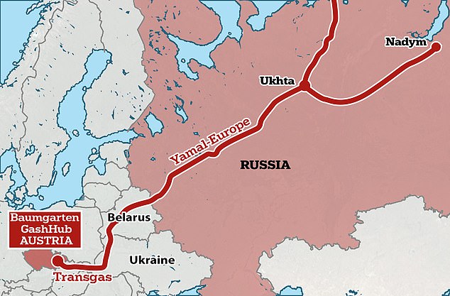 Austria was getting the bulk of its natural gas from Russia, as much as 98 per cent in December last year, according to Energy Minister Lenore Gewessler