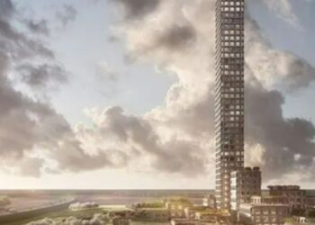 Bizarre plan for Europe’s tallest skyscraper built in VILLAGE in middle of nowhere that can be seen from 40 miles away