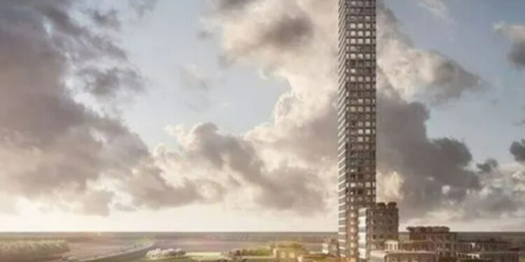 Bizarre plan for Europe’s tallest skyscraper built in VILLAGE in middle of nowhere that can be seen from 40 miles away