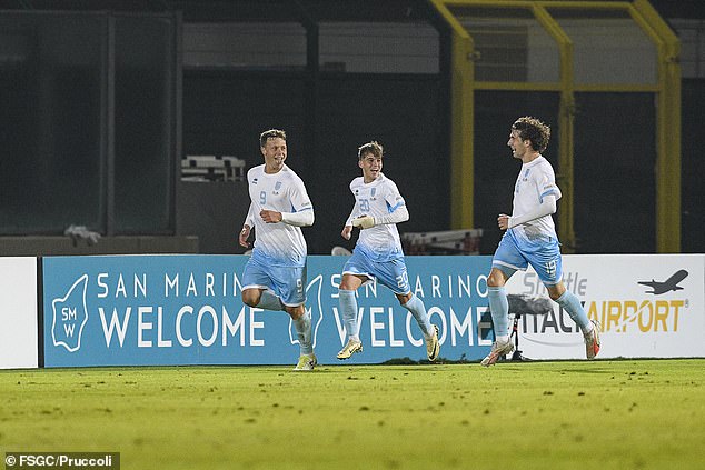 Nicola Nanni (pictured on Friday) scored for the second game in a row to take his tally to three