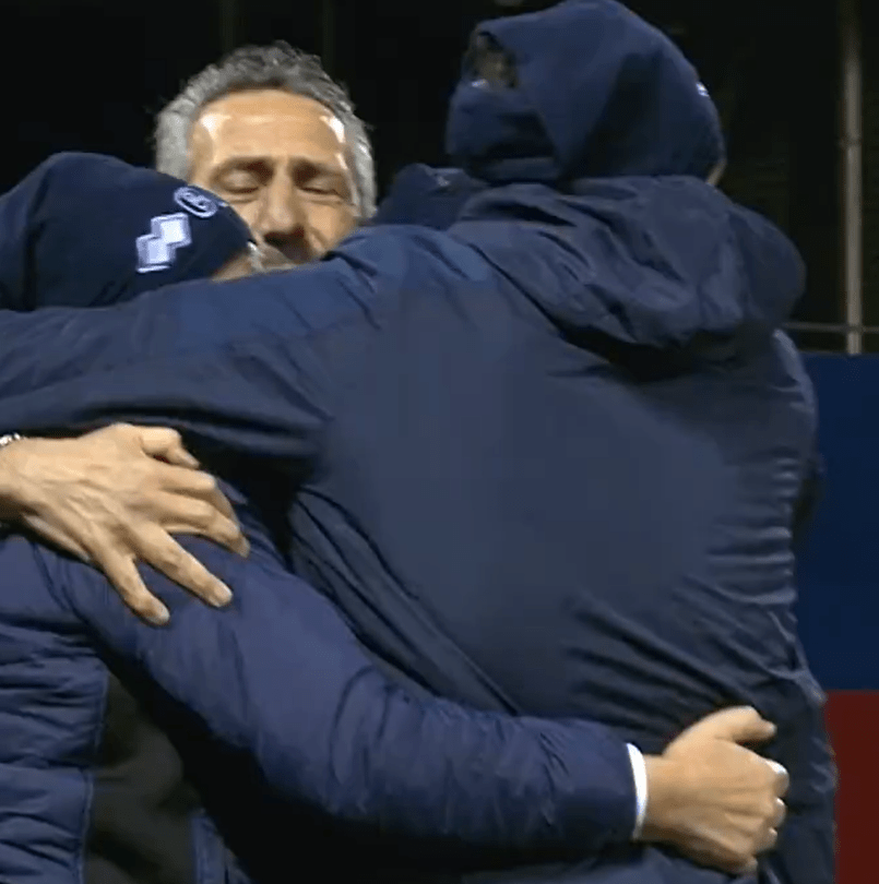 Manager Roberto Cevoli has secured legendary status in San Marino