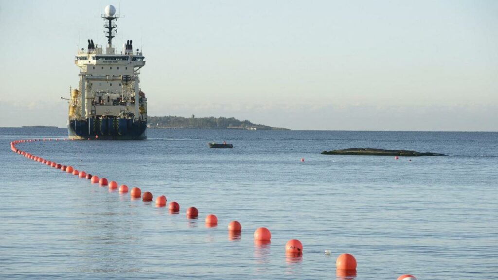 Investigation into possible sabotage underway after 2 underwater cables cut in Baltic Sea