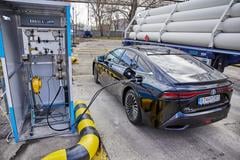 Where to refuel a hydrogen-powered car in Bratislava?