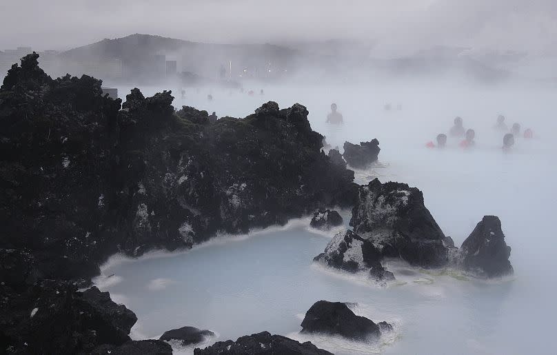 Iceland's famous Blue Lagoon is closed due to ongoing geological unrest.