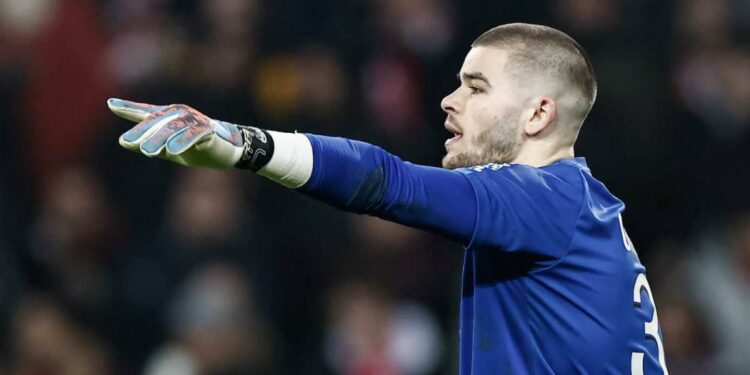 Manchester United among Europe’s elite keeping tabs on Lille’s standout star Lucas Chevalier