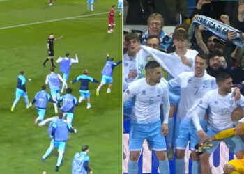 San Marino get first EVER away win and secure Nations League promotion with as many wins since September as West Ham