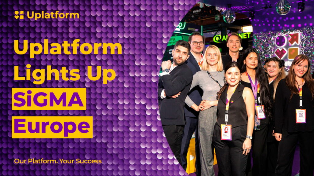 Uplatform showcased its iGaming offerings at SiGMA Europe under the U_Shine theme