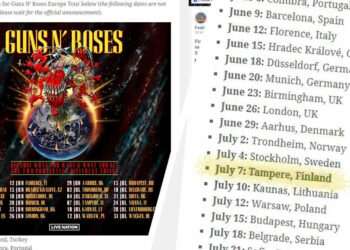Guns N’ Roses and Sex Pistols heading to Finland | Yle News
