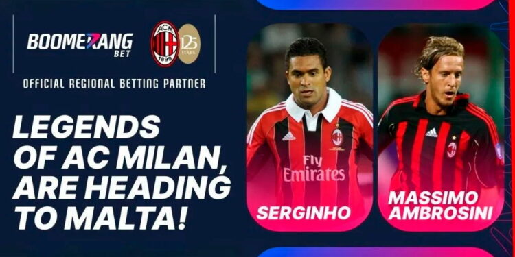 AC Milan legends Ambrosini and Serginho to join Boomerang at SiGMA Europe 2024 in Malta