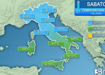 Arctic Air and Storms Approaching Italy Arctic Air and Storms Approaching Italy