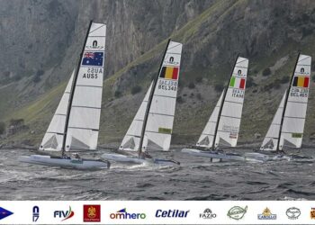 Australians build momentum at Nacra 17 European Championship
