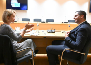 Borg meets with European Commission High Representative for Foreign Affairs Kaja Kallas