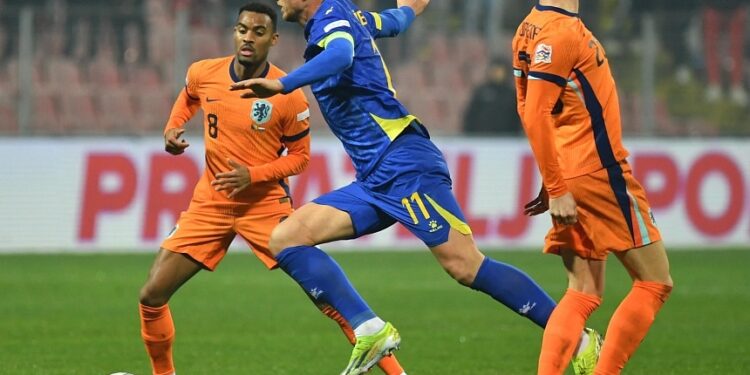 Bosnia and Herzegovina fight back to hold second-string Netherlands to 1-1 Nations League draw