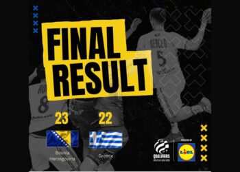 Bosnian Handball Team won their First Points in the European Championship Qualifiers!